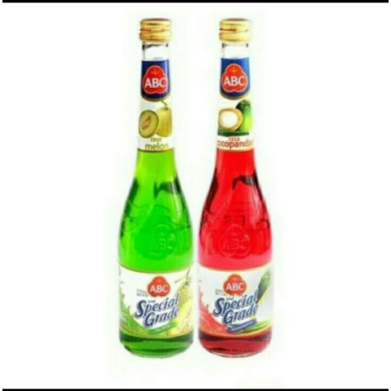 

Puri Segar Shop, Sirup ABC Special Grade Cocopandan dan Melon 485 Ml