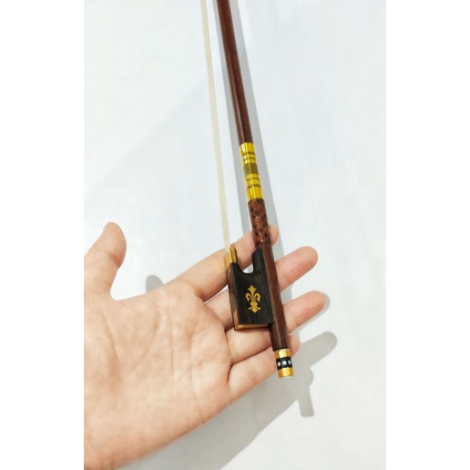 Bow biola pernambuco cutting oktagonal segi delapan violin bow untuk pemain serius BPR