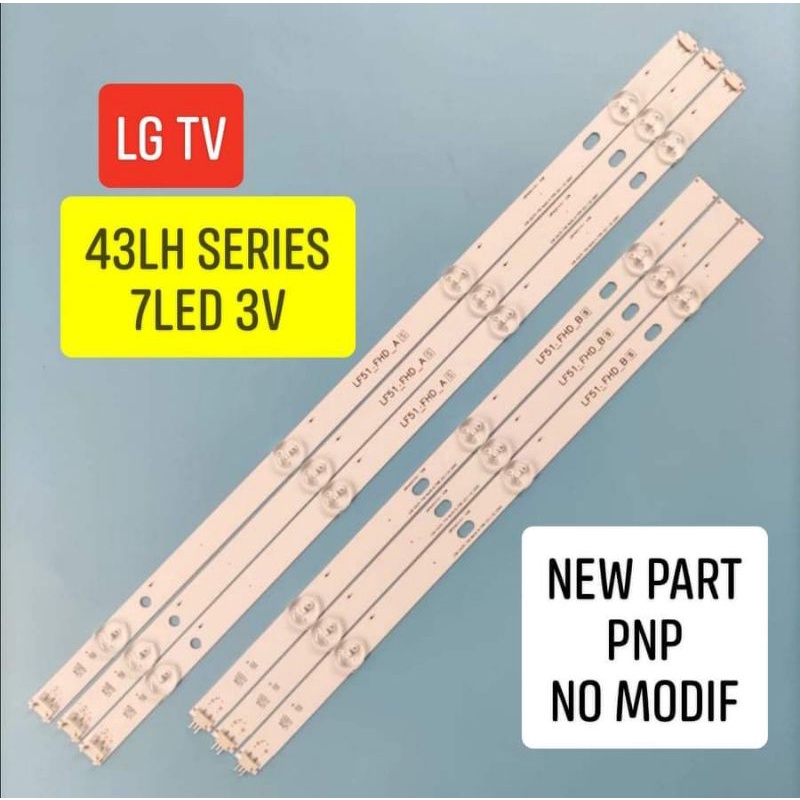 BL LAMPU LED BACKLIGHT  TV 43LH511  43LH511T 43LH510 43LH510T