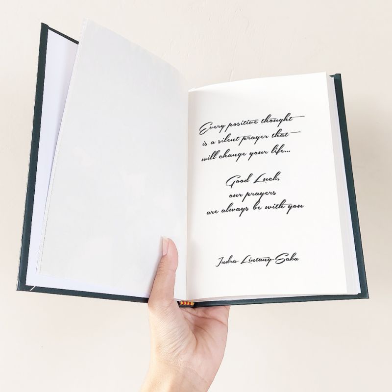 

[Notebook + 2 Halaman Tambahan] Boeququ Notebook Custom Hardcover / Notebook Aesthetic Custom A5 A6