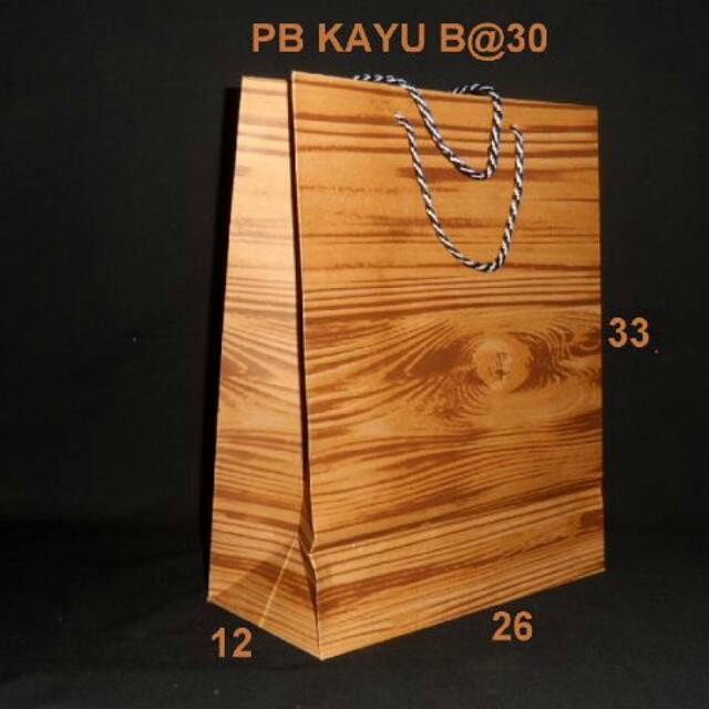 

PAPER BAG MOTIF " KAYU
