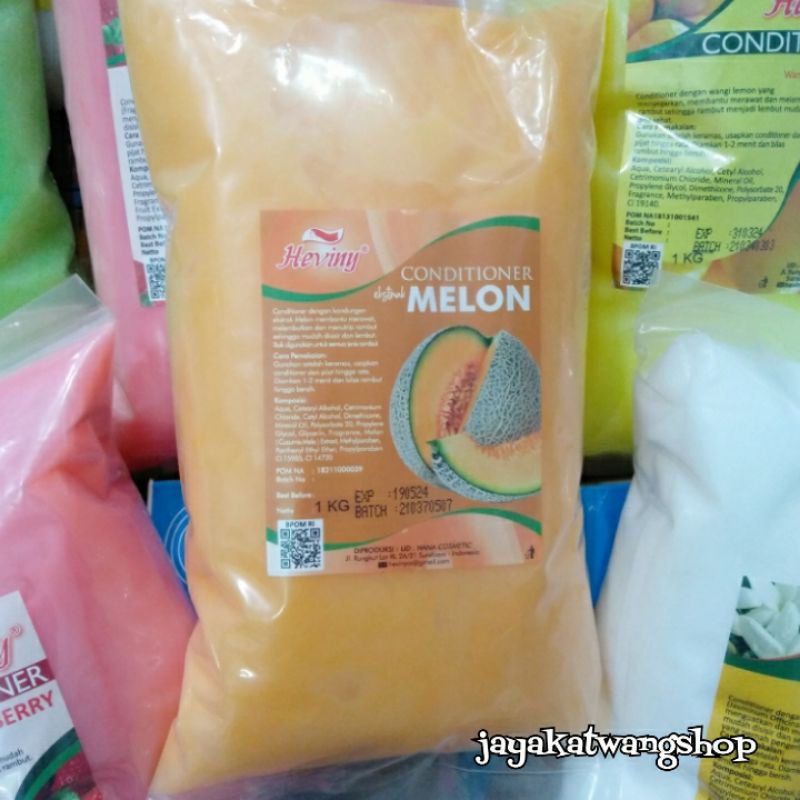 HEVINY CONDITIONER REFILL 1KG Aroma Buah Segar