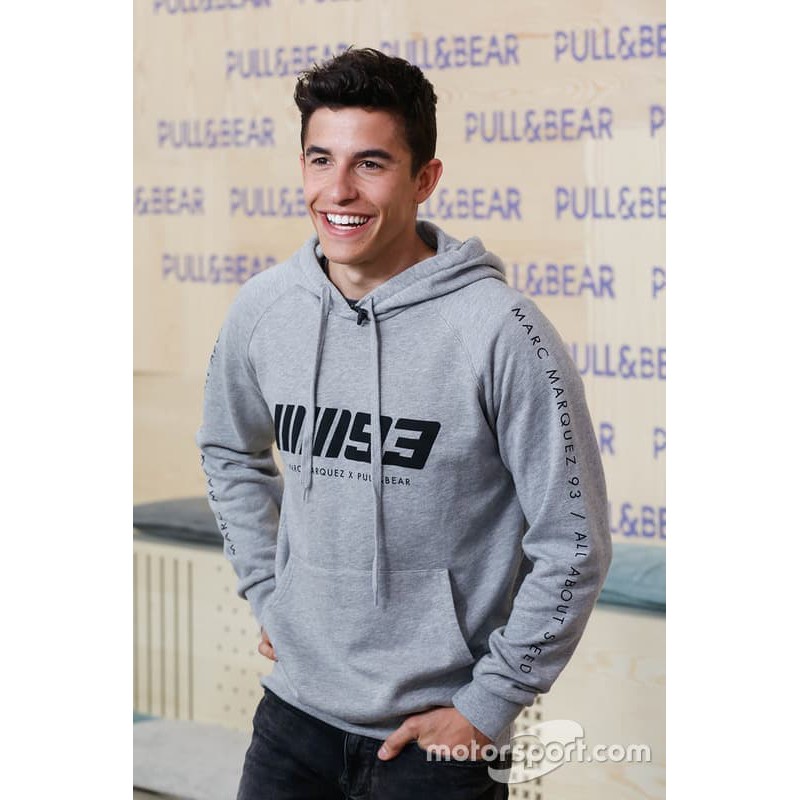 HE265 Jaket Hoodie Sweater Jumper Marc Marquez x Pull & Bear 93