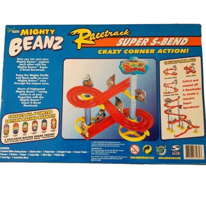 Mighty Beans RaceTrack - Balapan Kacang Mainan Anak2 Cocok utk Kado