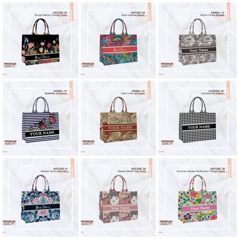 MURAH PROMO BESAR2AN  TOTEBAG NAMA TAS NAMA TAS KANVAS NAMA TAS TOTEBAG NAMA TOTEBAG CUSTOM NAMA