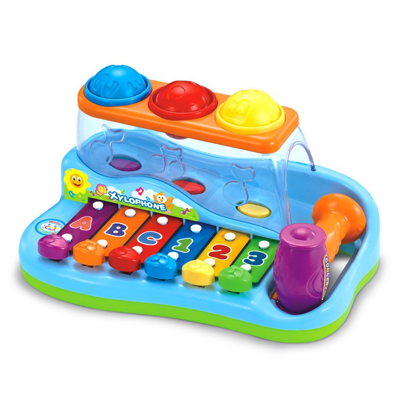 Mainan Xylophone 2in1 / Marimba