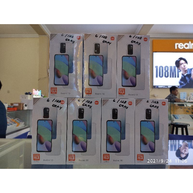 REDMI 10  6/128 - GARANSI TAM