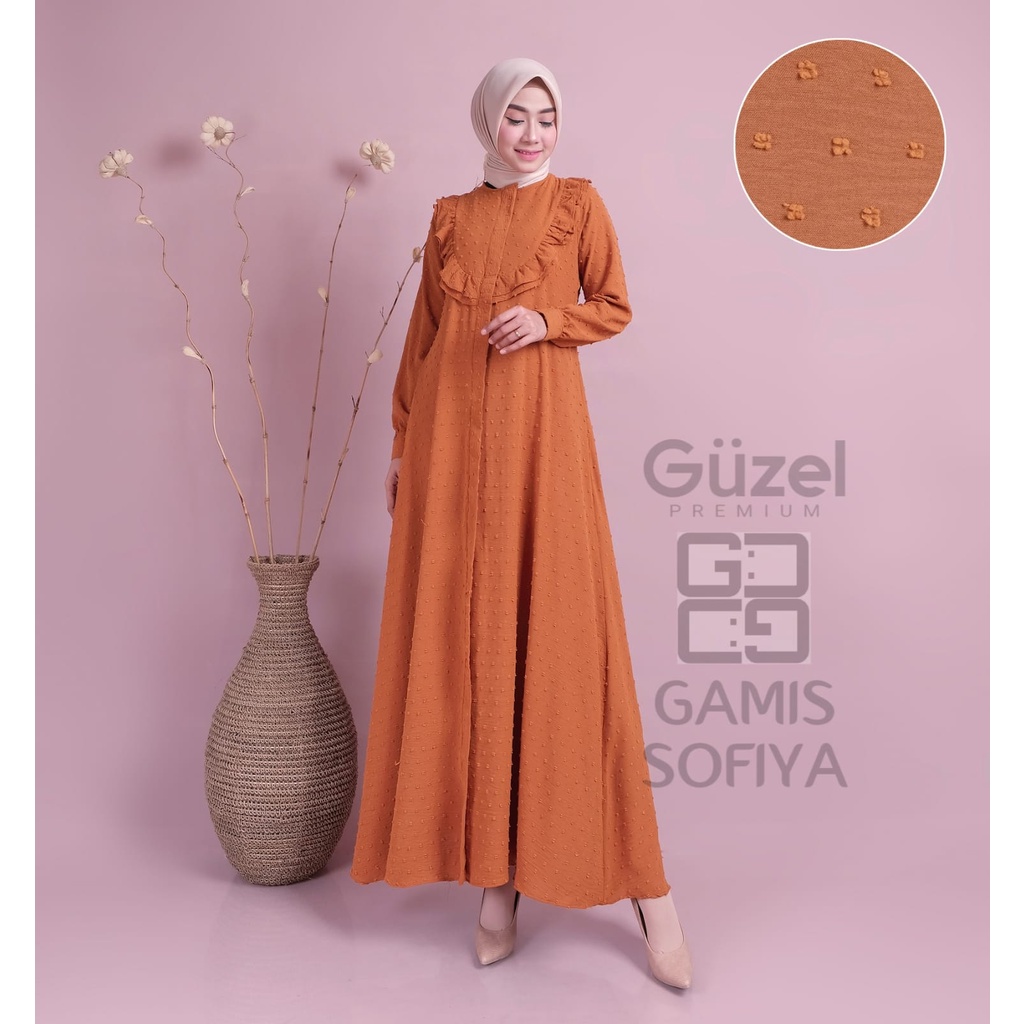 GAMIS URAGIRI CRINKL//Gamis SOFIYA// BY GUZEL PREMIUM//GAMIS PESTA