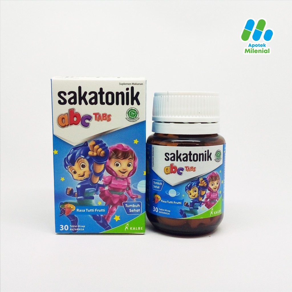 Sakatonik Abc Antariksa / Tuti Fruitti 30 Tablet