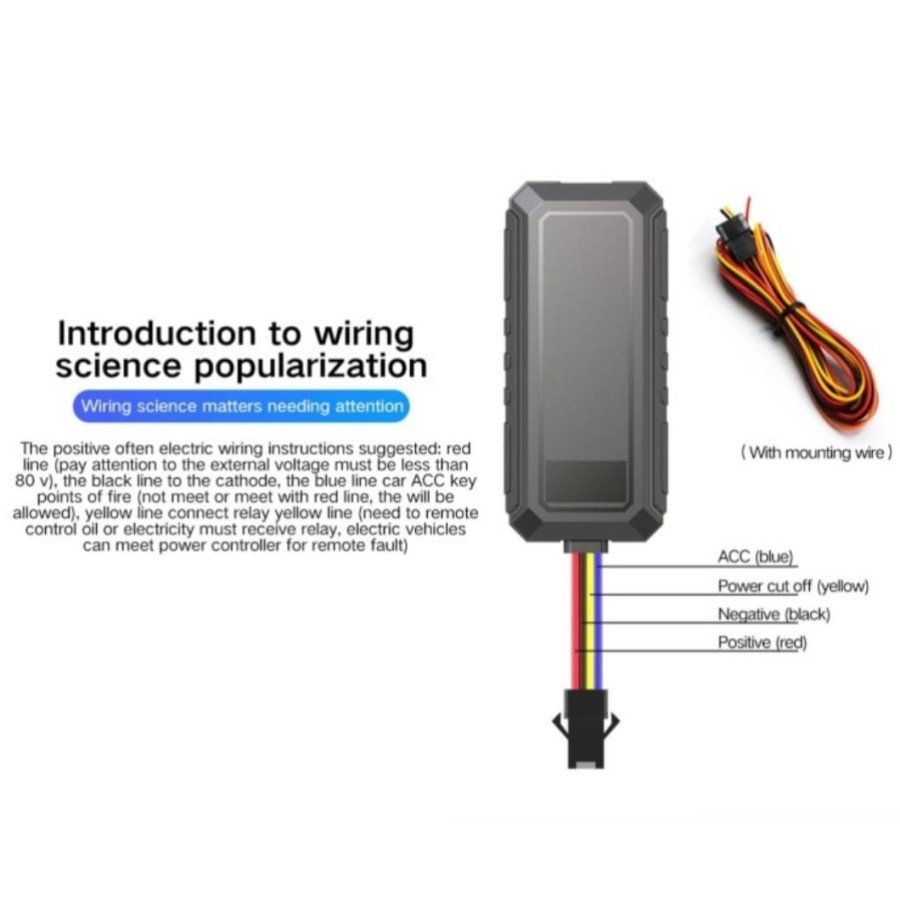 GPS Tracker Pelacak Mobil Motor Bus Elf - GPS Tracker GP08 Lacak Mobil