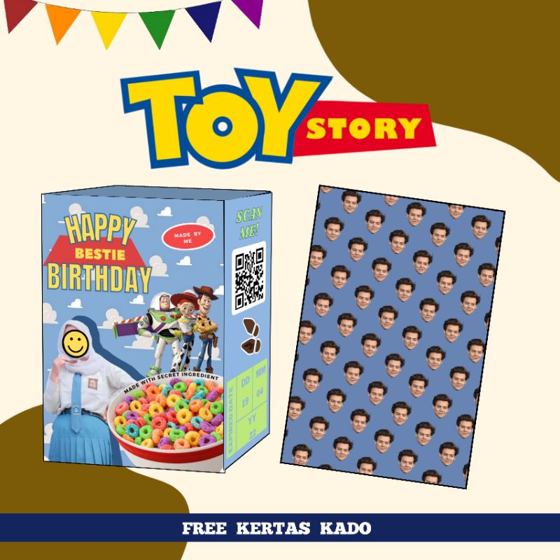 

CEREAL GIFT BOX FREE KERTAS KADO