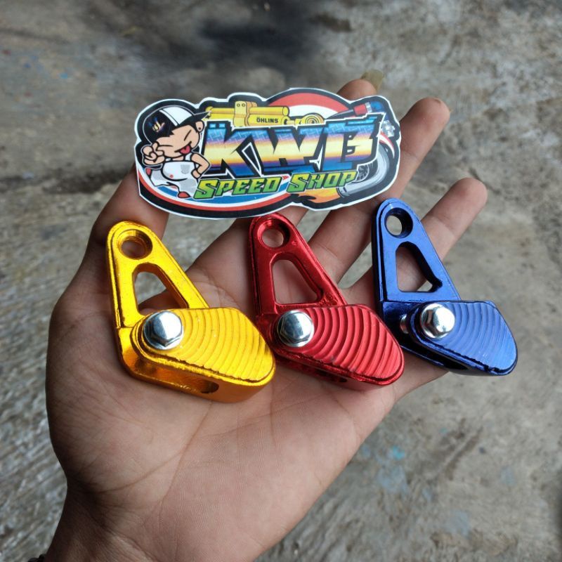 Breket selang rem klem selang rem cnc almunium / breket selang rem depan cnc