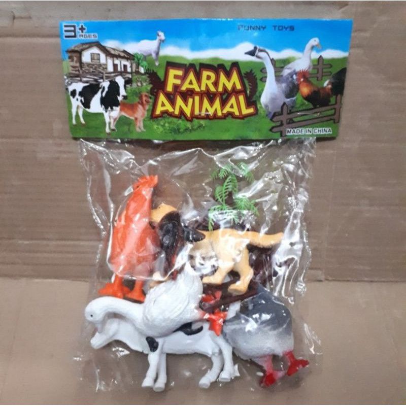 Mainan Anak Animal Farm / Miniatur Hewan Ternak