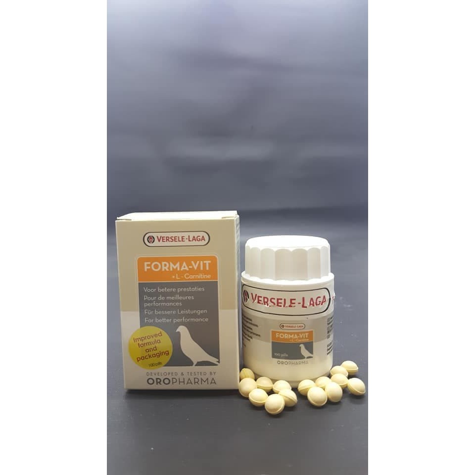 VERSELE LAGA - FORMA VIT+L CARNITINE PILLS - 10 PILL