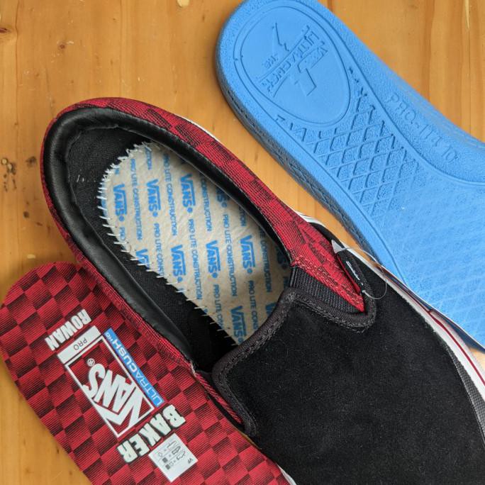 (Bnib) Original Vans X Baker Slip On Pro Rowan Speed Check - 10 Iramastore22