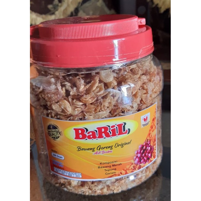 

Bawang Goreng Produksi Brebes Kemasan 250 gram dalam kaleng