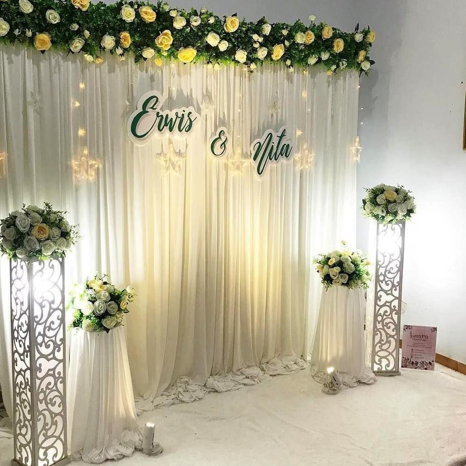➾ Kain foto satin lembut backdrop dekorasi kain kain dekorasi lamaran dekorasi pernikahan ♜