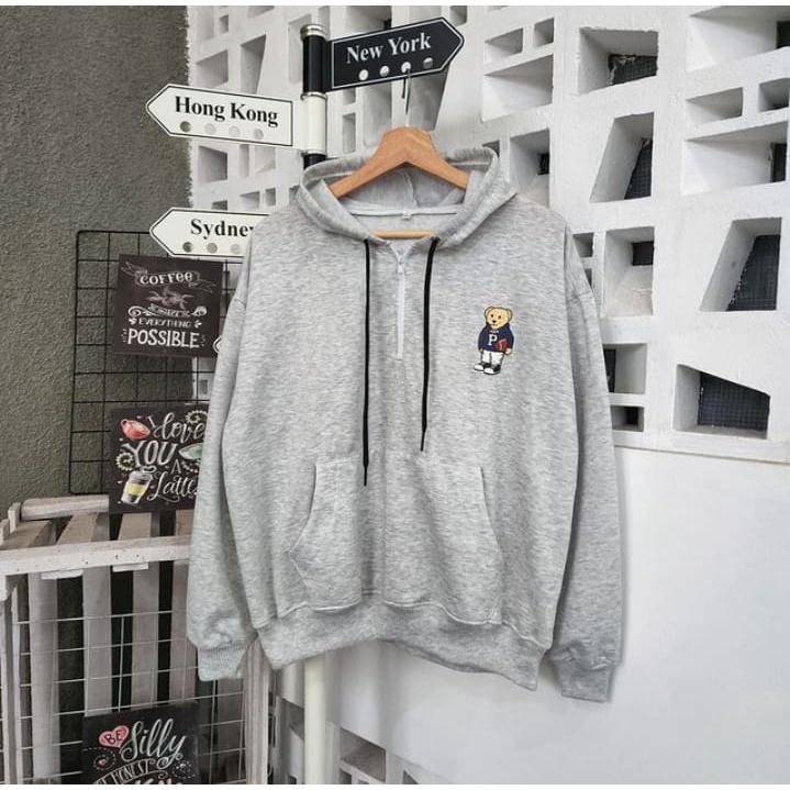 Sweater Wanita Grosir Berkualitas - Zip Teddy