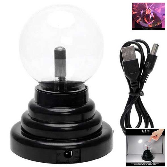 Bola Kristal Crystal Peramal Magic Plasma Listrik Sulap