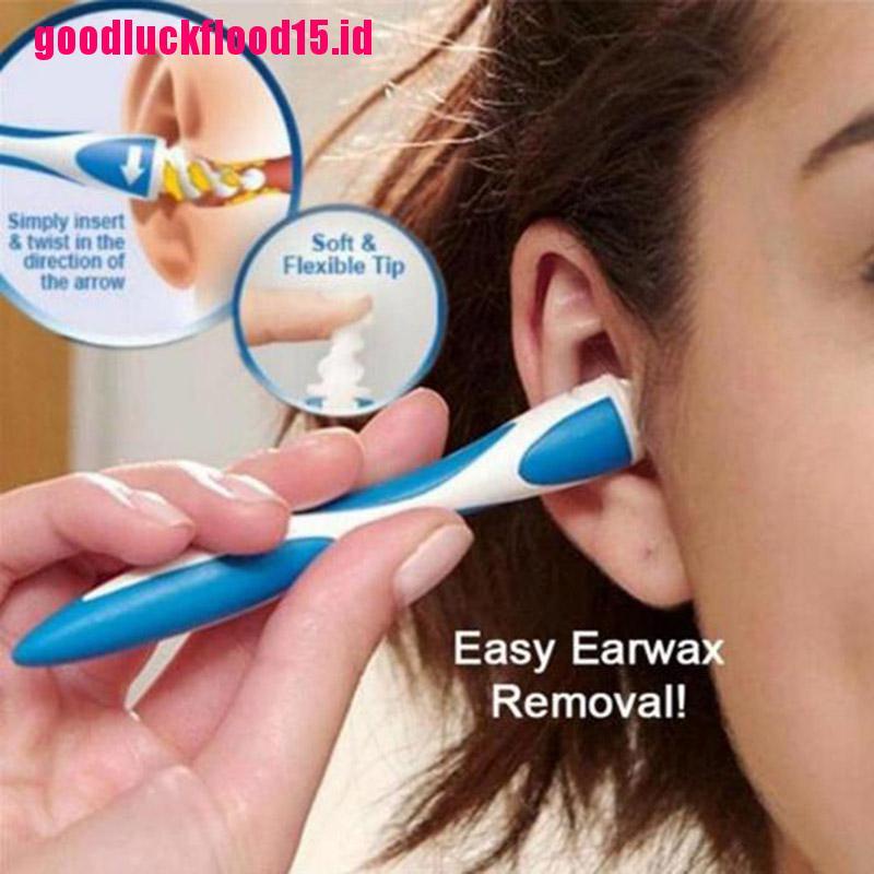 {LUCKID}Ear Cleaner 16 Tips Replacement Earpick Easy Ear Wax Remover Ear Care Tools