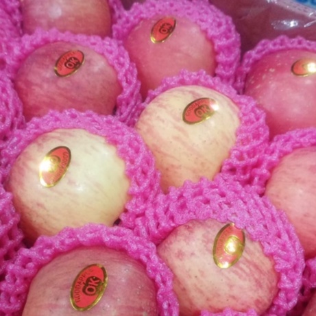 

buah apel Fuji RRC size kecil fresh / 1 dus / 17kg