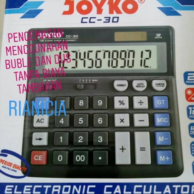 

Kalkulator joyko cc-30