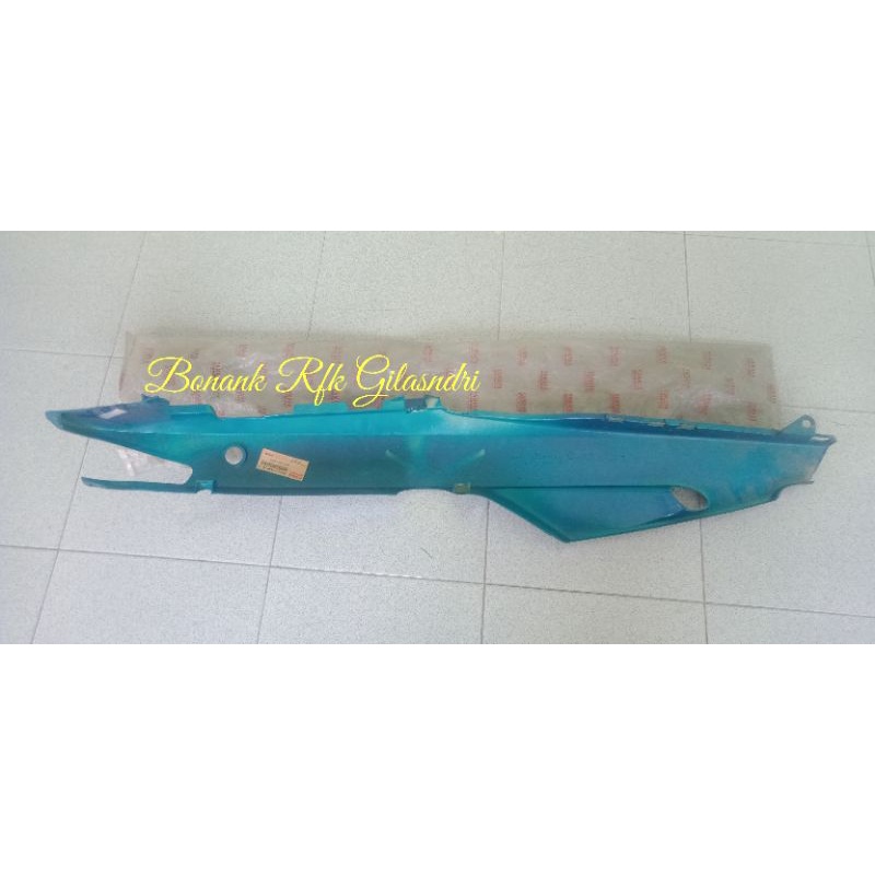 cover cafer cofer side body bodi samping Yamaha sigma biru asli ori original