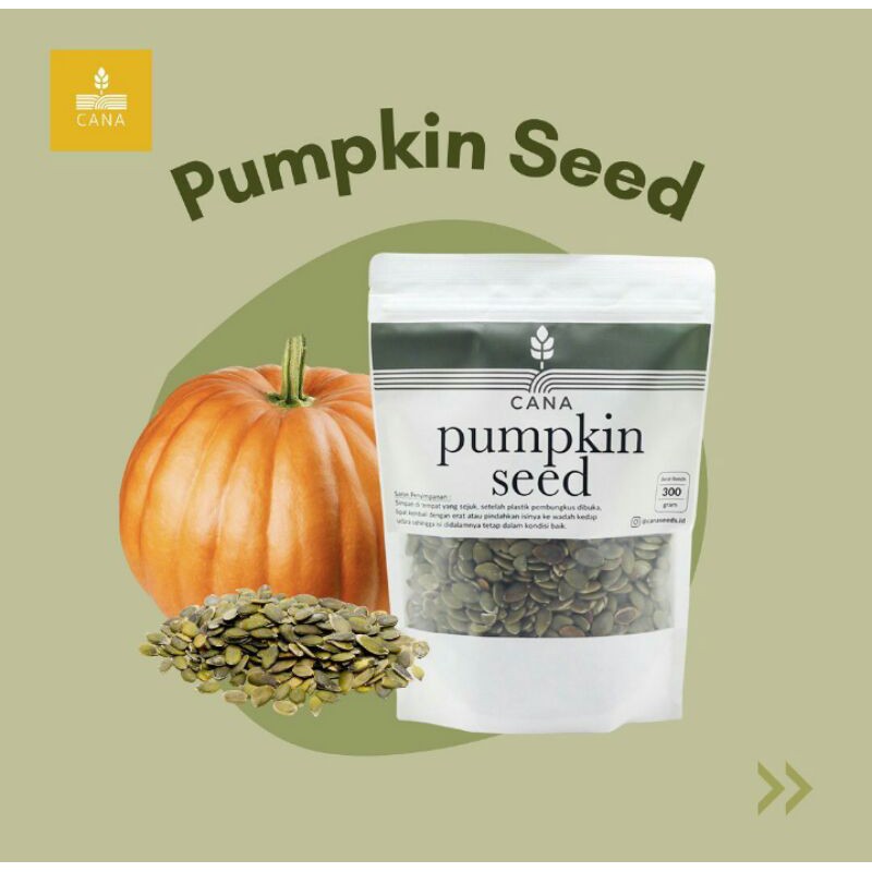 

Pumpkin Seed Raw 300 gram not Roasted Mentah Biji Labu Hijau Panggang Pepita ASI Booster