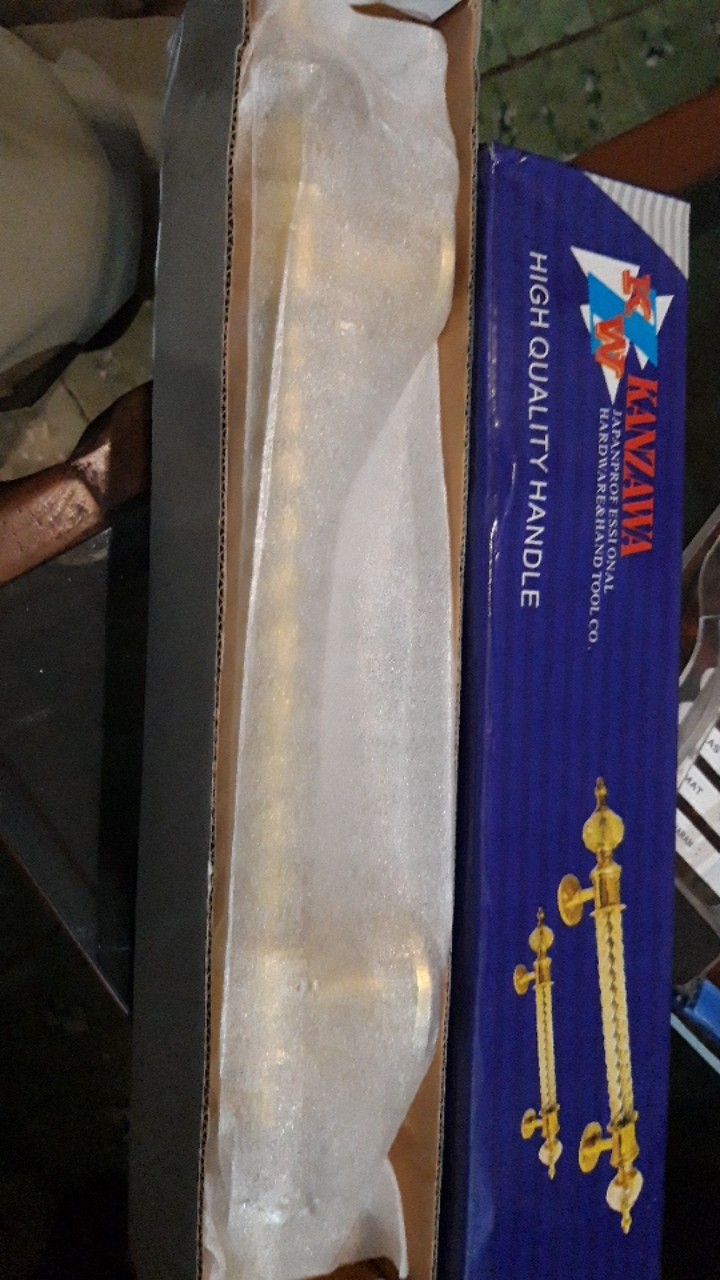 Tarikan Pintu Acrylic Gold - Door Handle Kzw  Cl69