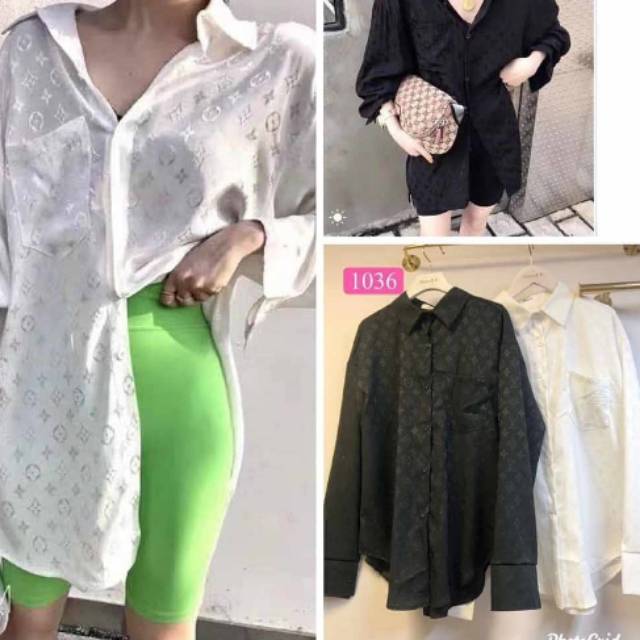 Blouse kemeja Lv