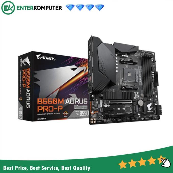 Gigabyte B550M Aorus PRO-P (AM4, AMD Promontory B550, DDR4, USB3.2)