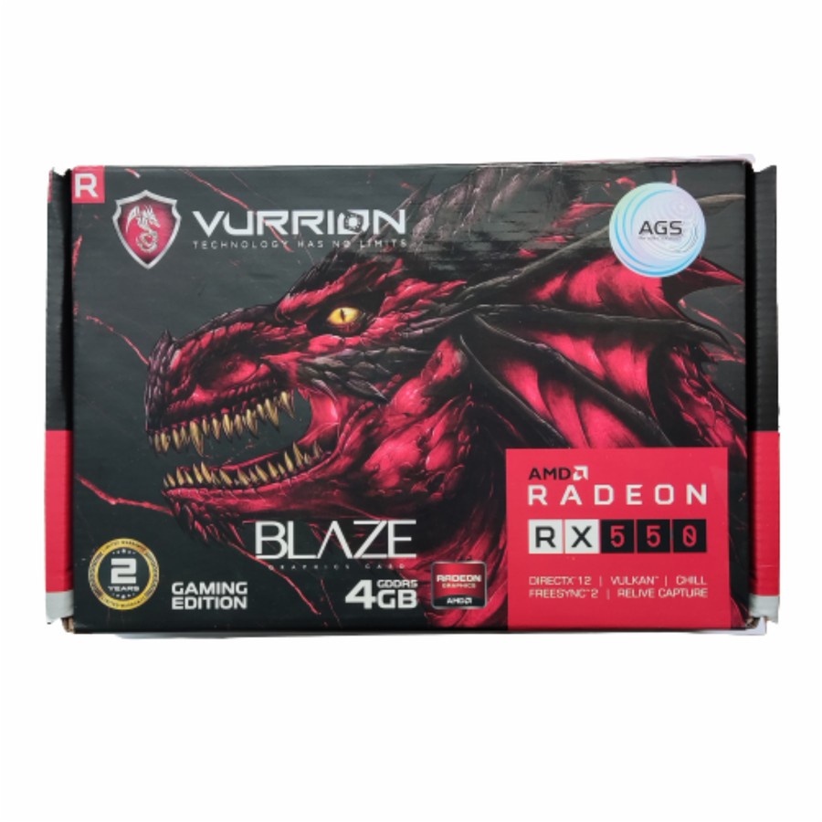 Vurrion RX550 4GB DDR5 / RX 550 4GB DDR5