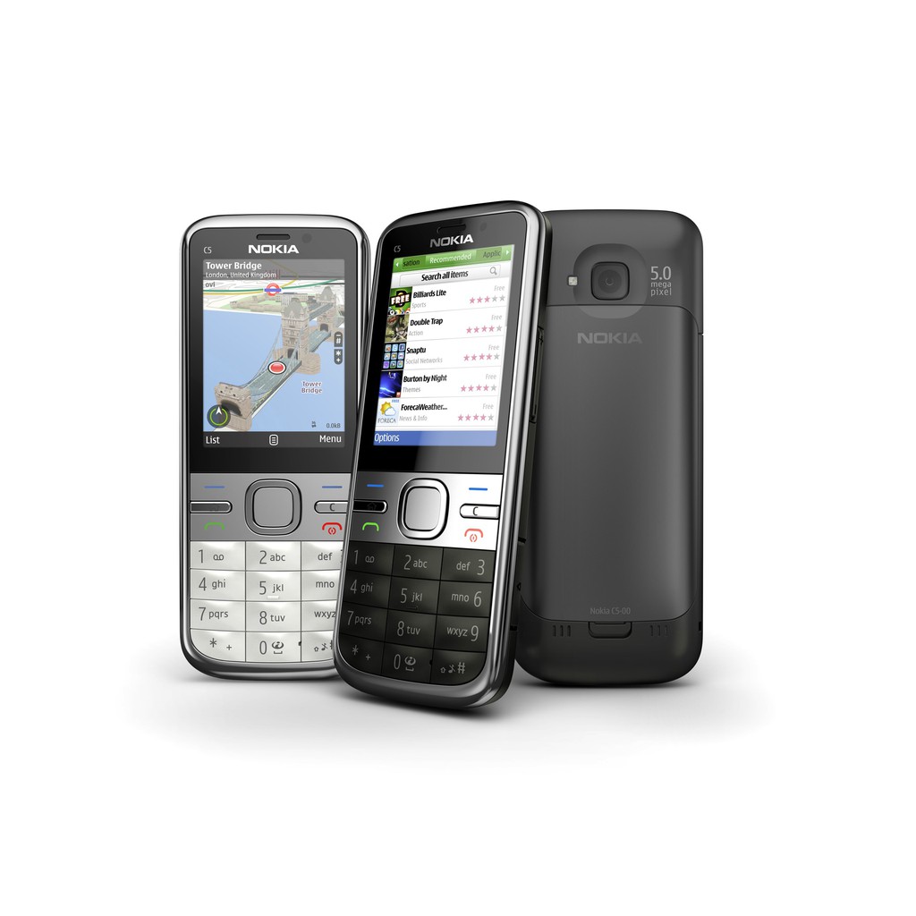 NEW NOKIA C5 JADUL, REFUBISHED, BERGARANSI, HANDPHONE (ORIGINAL)