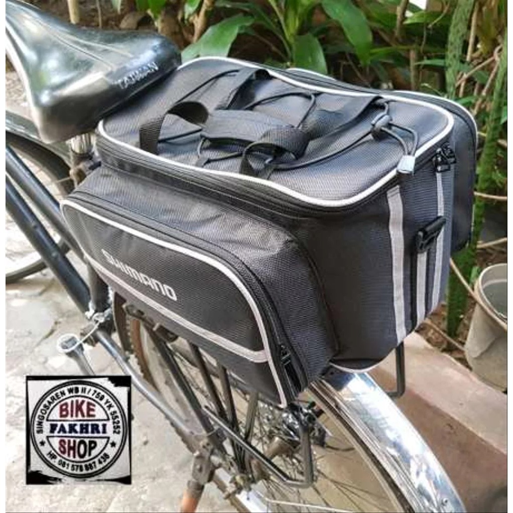 Tas SepedaTas Panier Touring Serbaguna Sepeda MTb Sepeda Lipat
