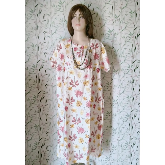 Daster n set cel santung / motif soft