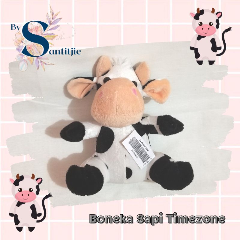 Boneka Sapi Boneka Cow Timezone Mesin Capit