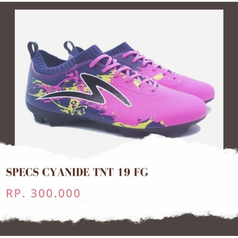 SEPATU SPECS CYANIDE TNT 19 FG ORIGINAL