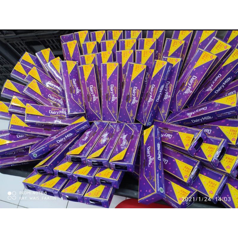 

cadburry kemasan b1g1 62gx2pcs dapat 2pack