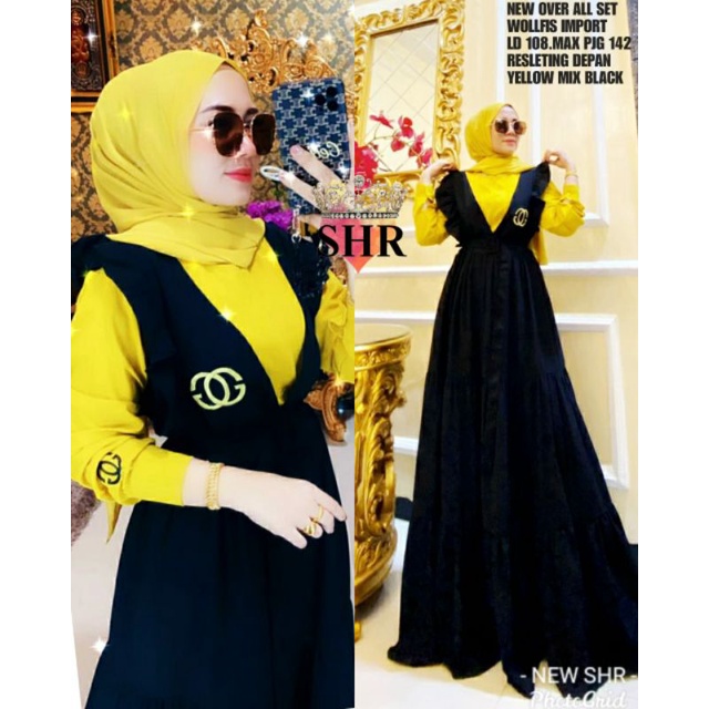 NEW OVERALL SET BY SHR ORI 100%