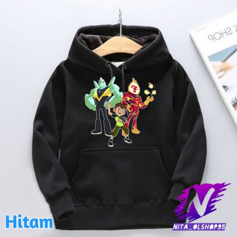 Hoodie Ben 10 hoodie anak ben10 kartun anak