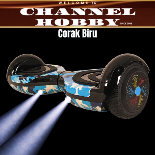 Promo Smart Balance Wheel 6.5 Inch Hoverboard Segway  Audrey Balance Wheel - Corak Biru Diskon