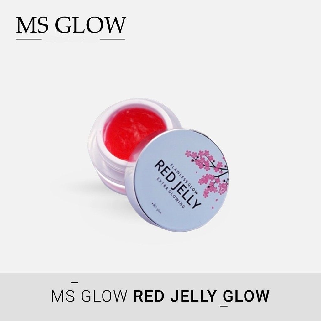 RED JELLY MSGLOW EXTRA GLOWING / MSGLOW RED JELLY