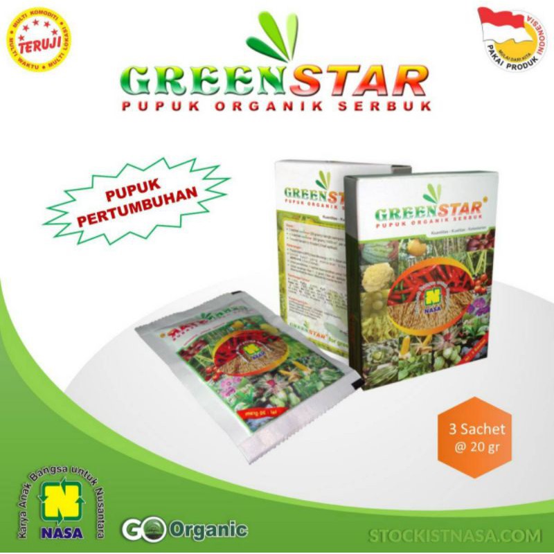 Pupuk Greenstar Nasa - Pupuk Organik Nasa