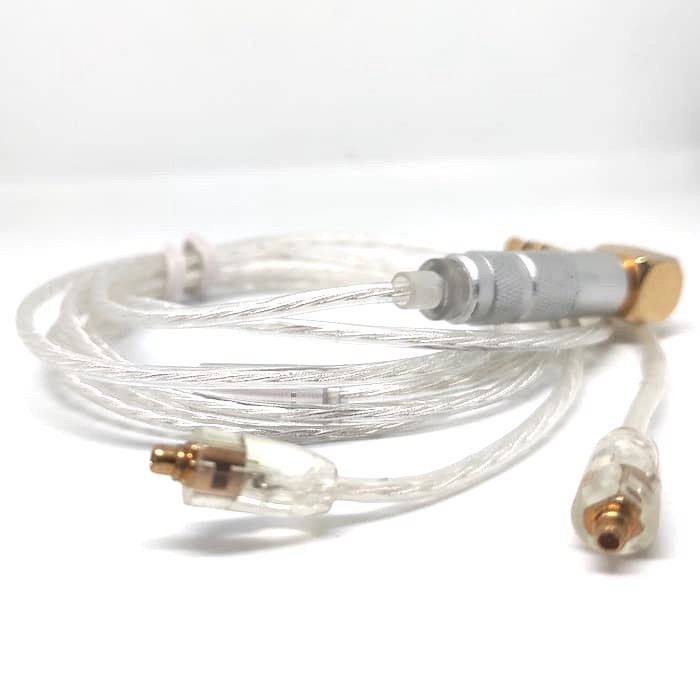 High Purity Silver Plated MMCX Pin Cable Replacement High Res