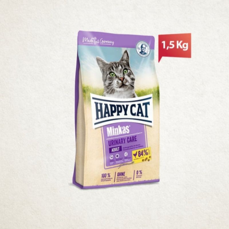 Happy Cat Minkas Urinary Care 1,5kg | Happy Cat Minkas Urinary care 1,5kg | kucing