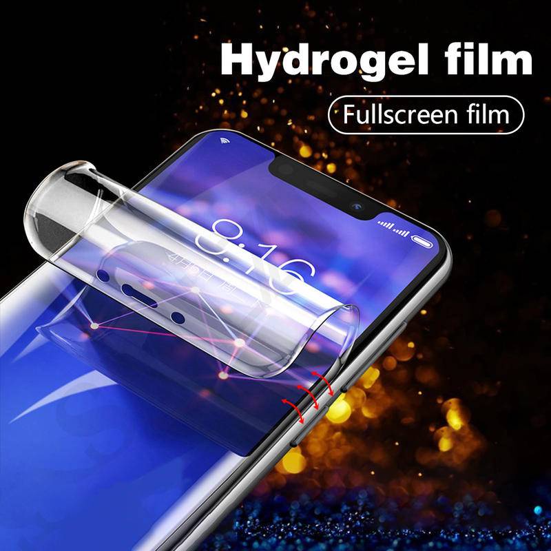 1pc film Pelindung Layar hydrogel full cover Untuk huawei P Smart Plus 2018 2019