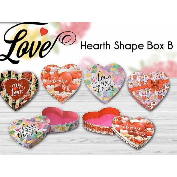 

Kiky Heart Shape Gifts Box / Kotak Bentuk Love Kiky