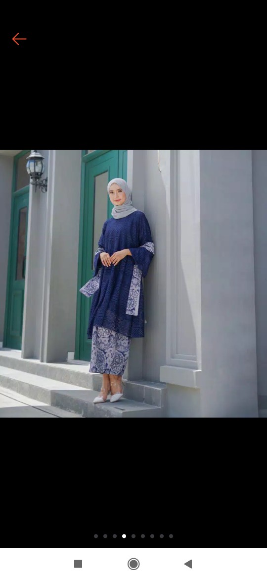 Batik Couple 2575 Gamis Prasasti Sarimbit Couple Modern Muslim Syarii Premium Kondangan Pesta Solo