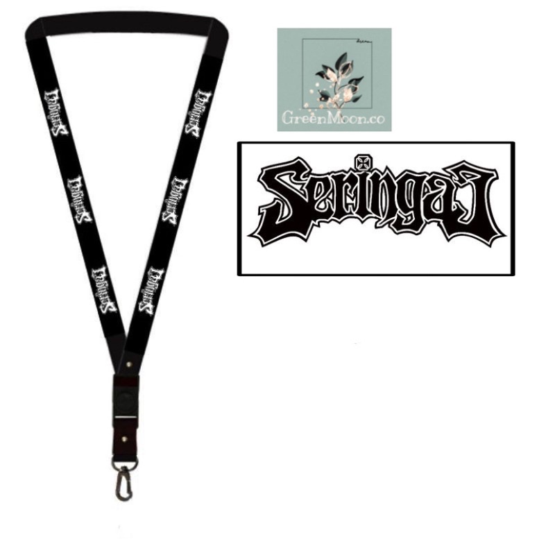 

lanyard SERINGAI gantungan kunci distro / tali lanyard gantungan leher id card name tag kartu nama / pods