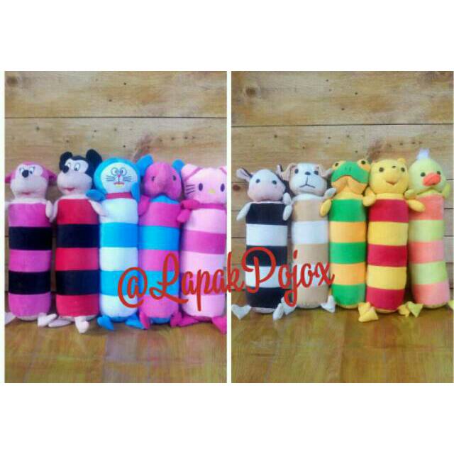 Bantal Guling Boneka Aneka Karakter size 40cm